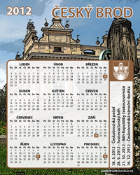 kalendar na rok 2012